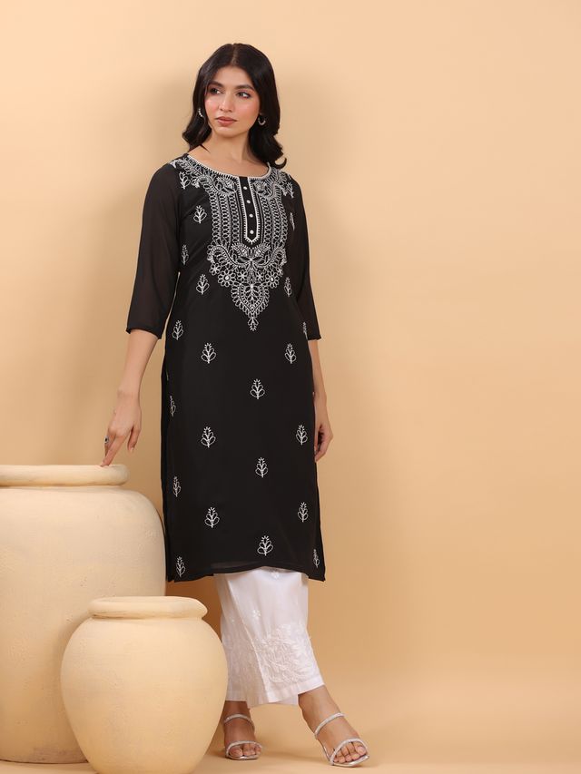 Indian Black Kurti