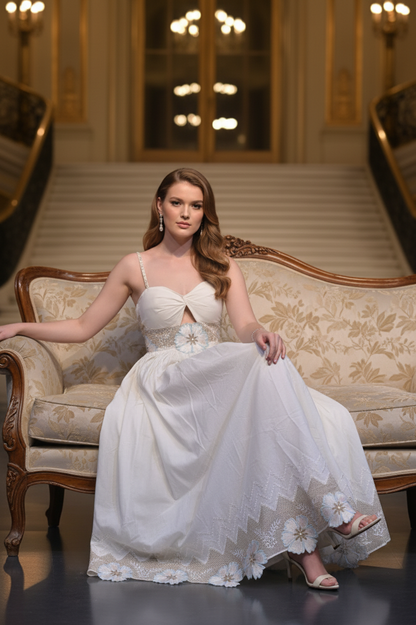 Party Wear Cotton Dress