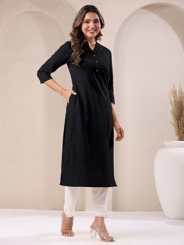 Indian Black Kurti
