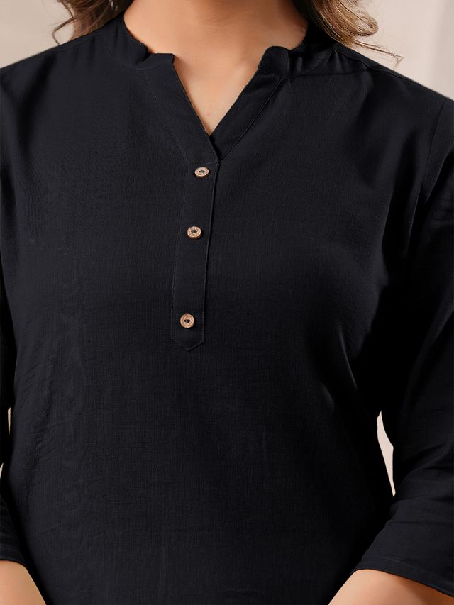 Indian Black Kurti