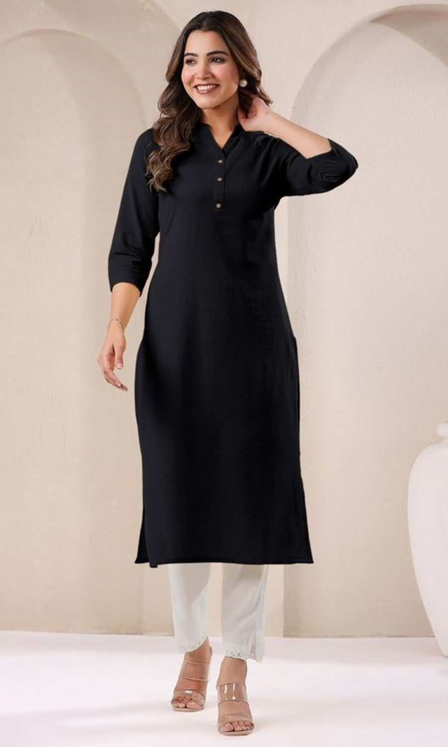 Indian Black Kurti
