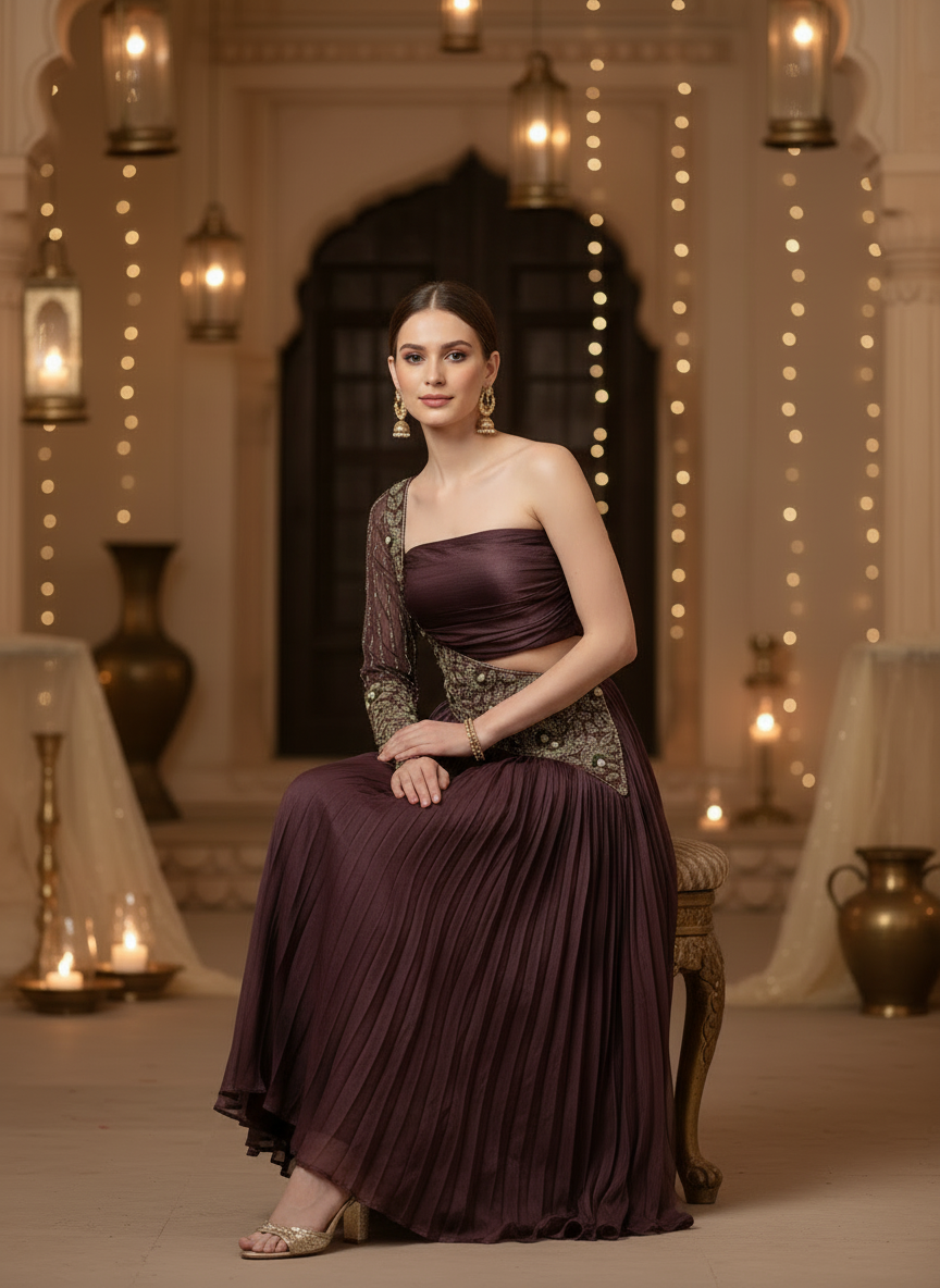 Beautiful Saree Dress