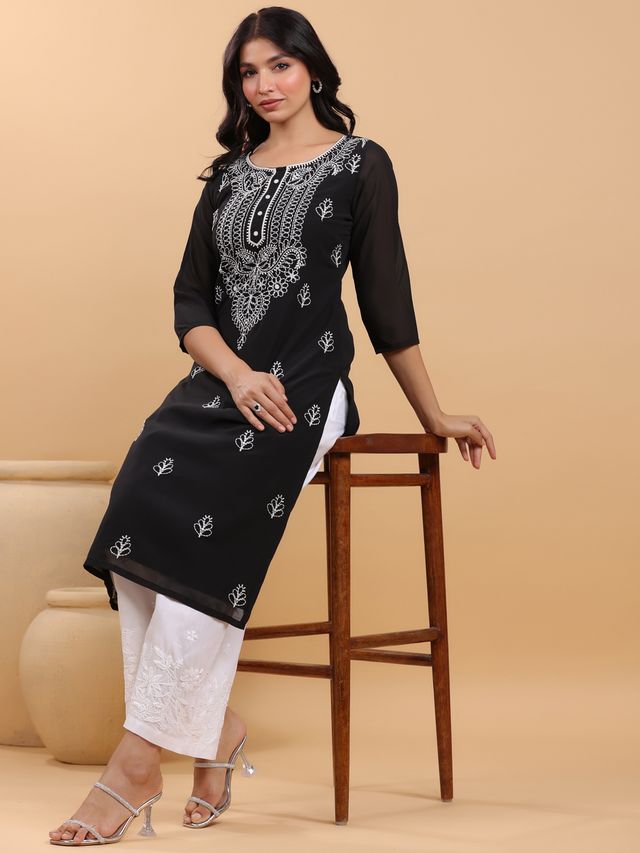 Indian Black Kurti