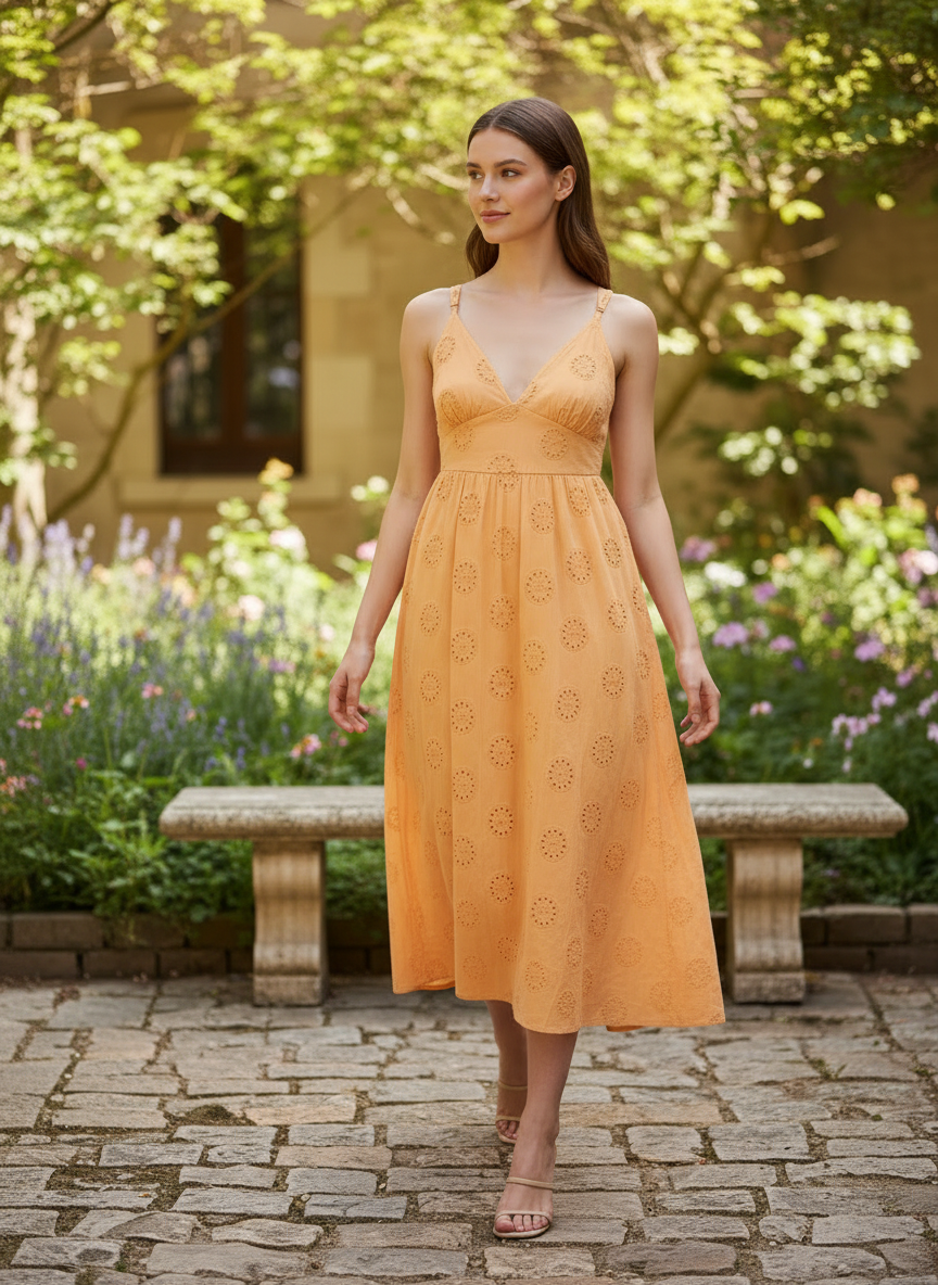 Cotton One Piece Dress