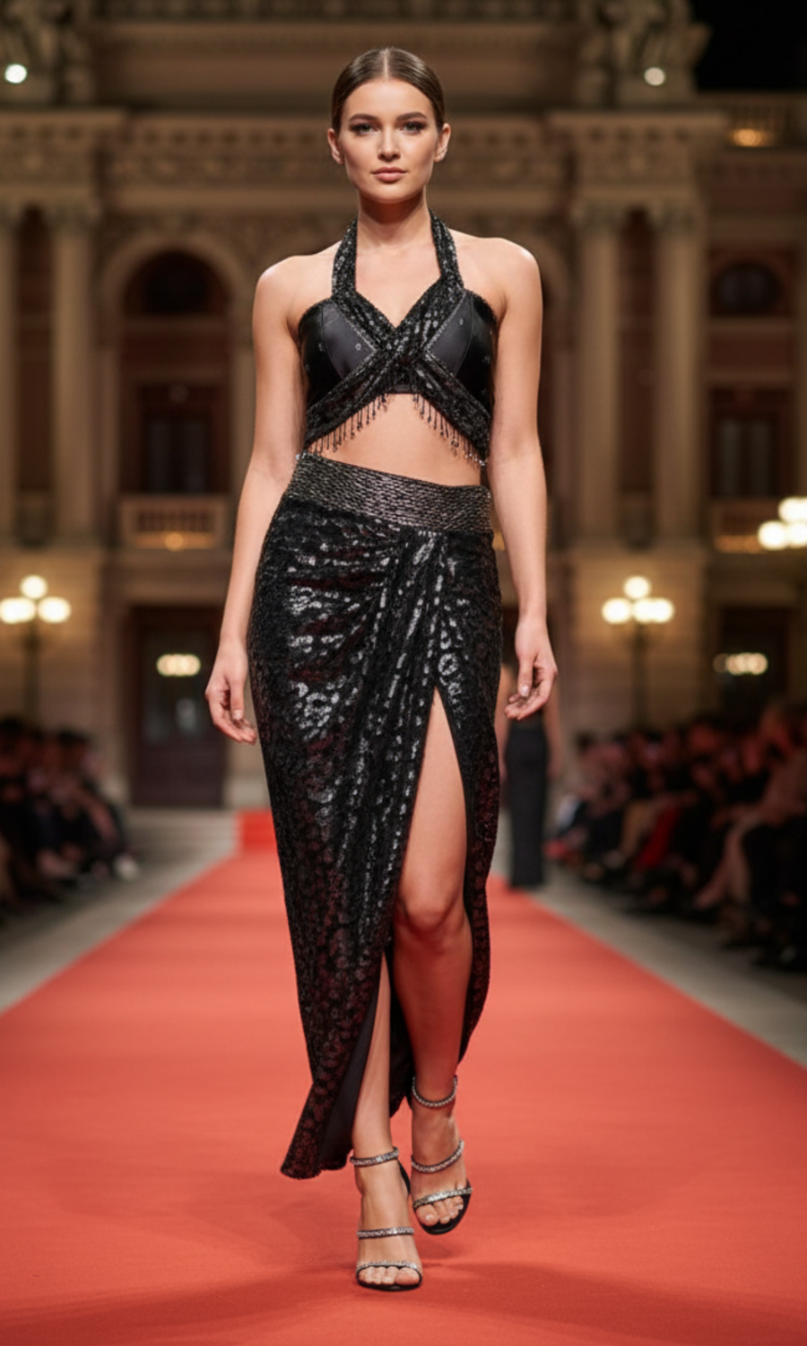 Indo Western Saree Dress