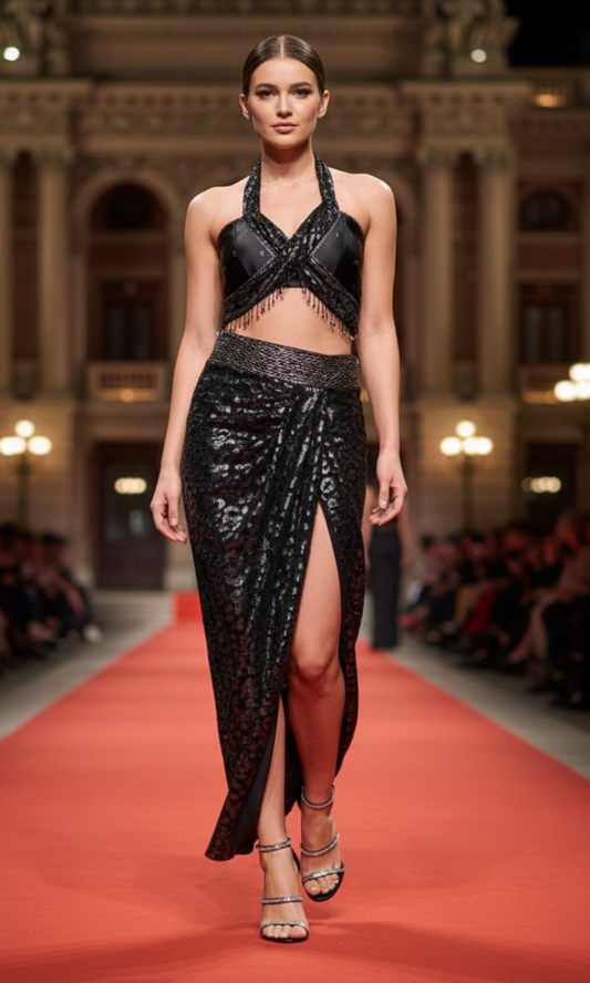 Indo Western Saree Dress