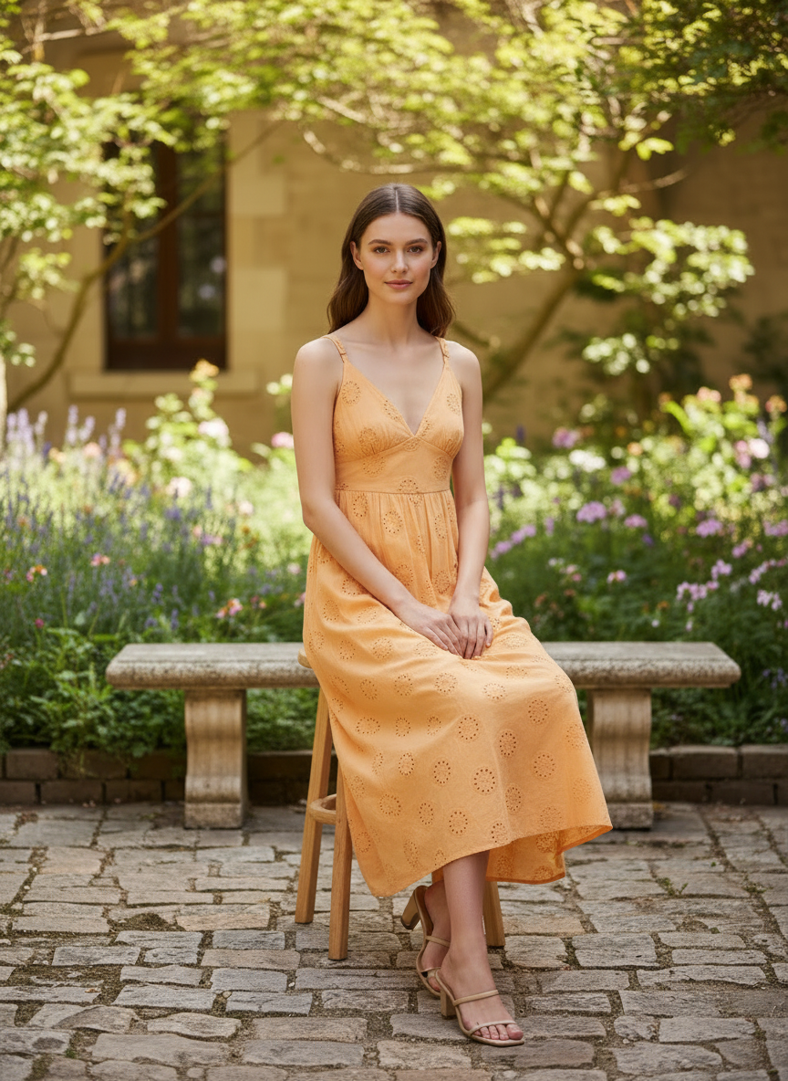 Cotton One Piece Dress