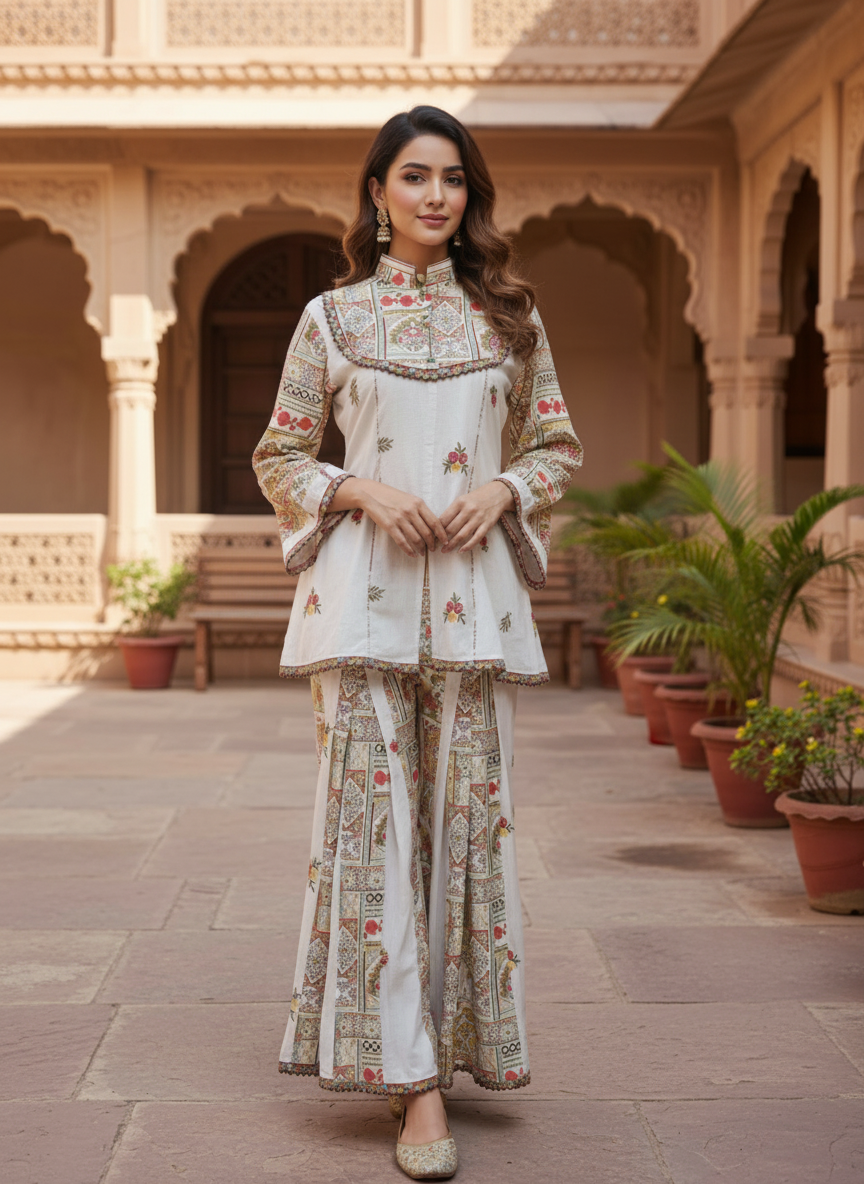 Two Piece Party Wear