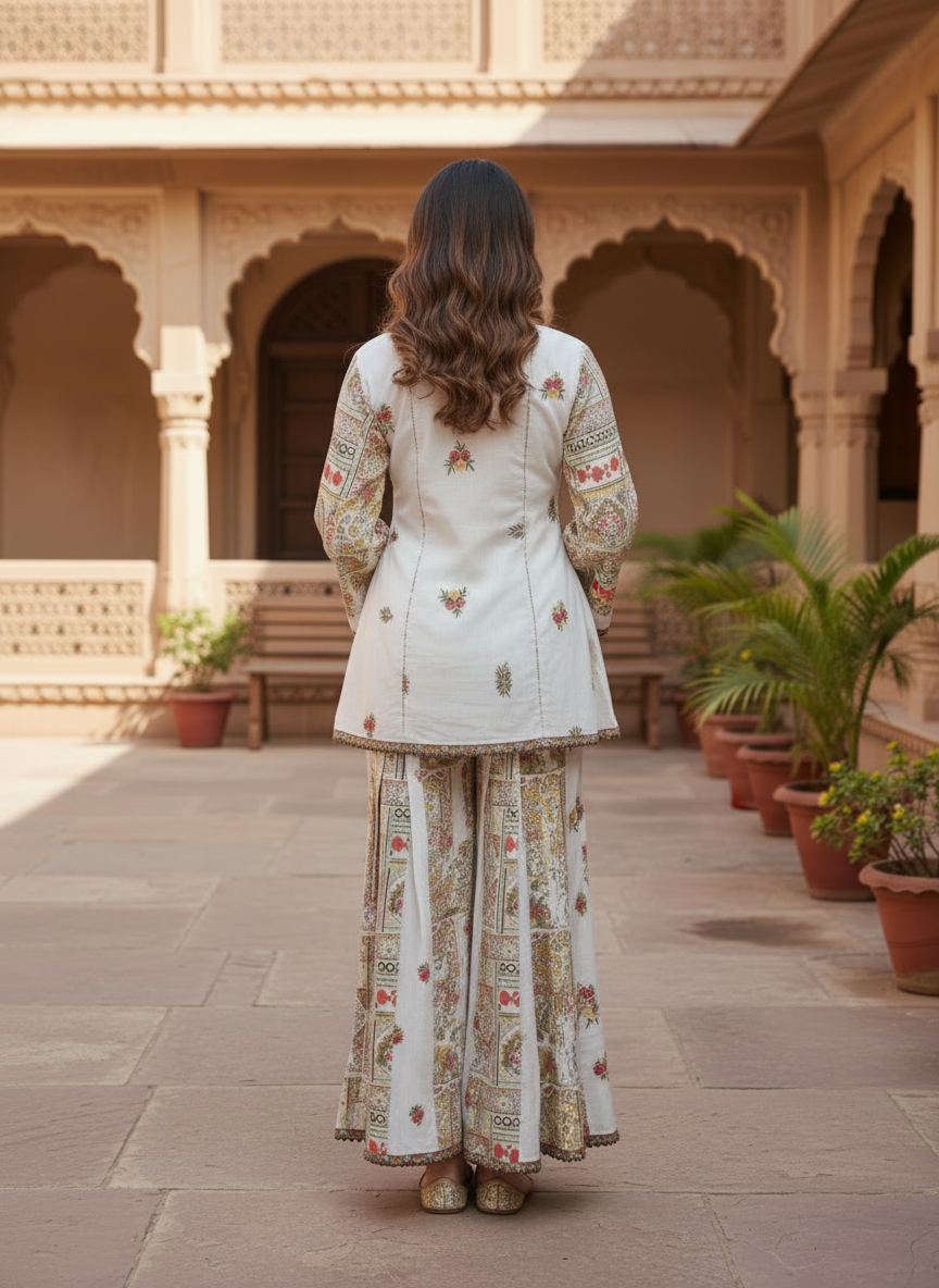 Two Piece Party Wear