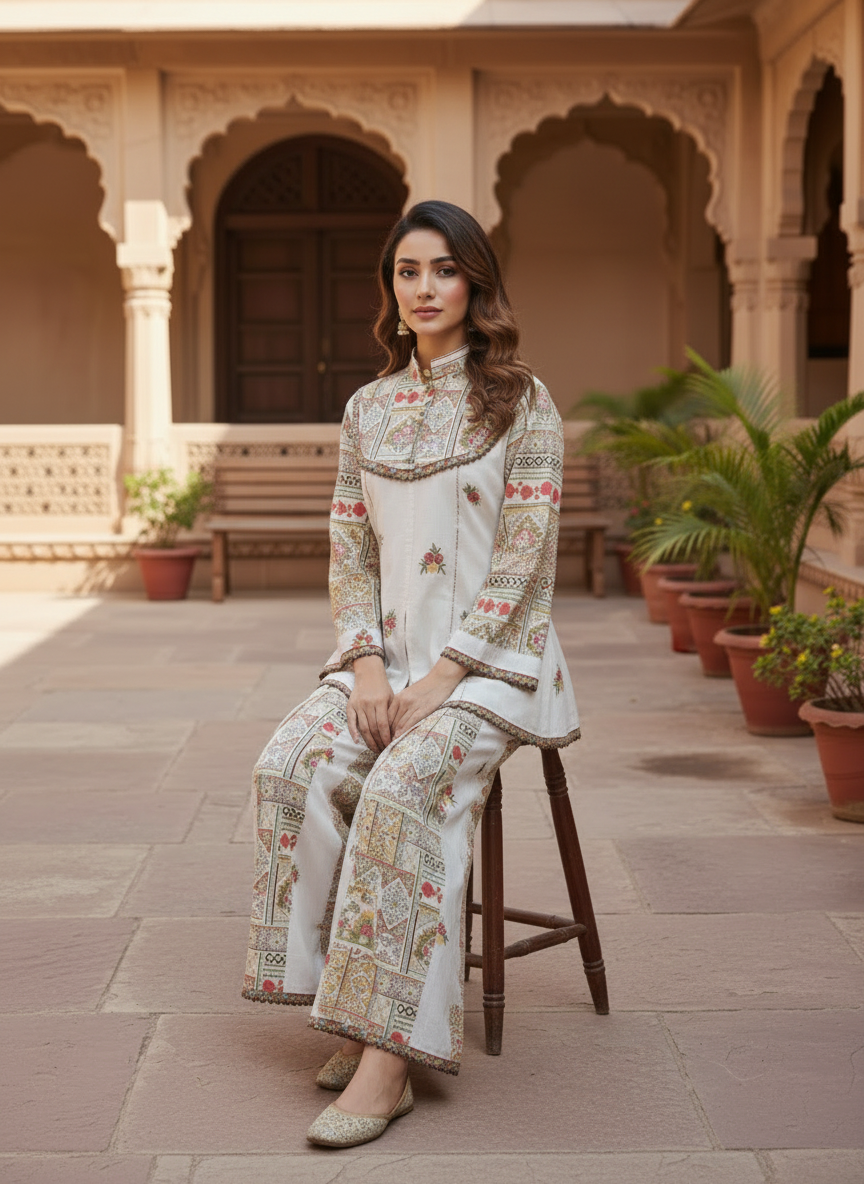 Two Piece Party Wear