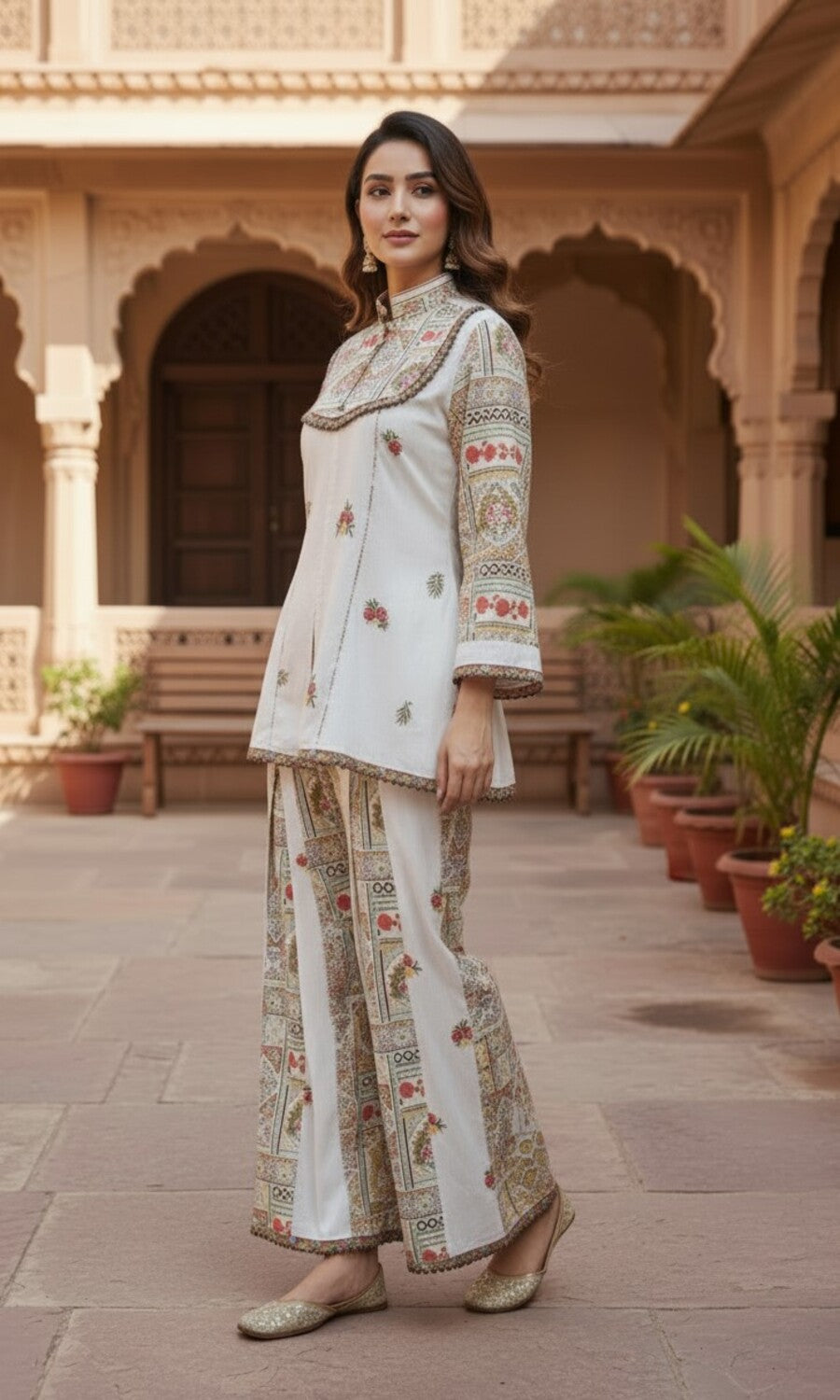 Two Piece Party Wear