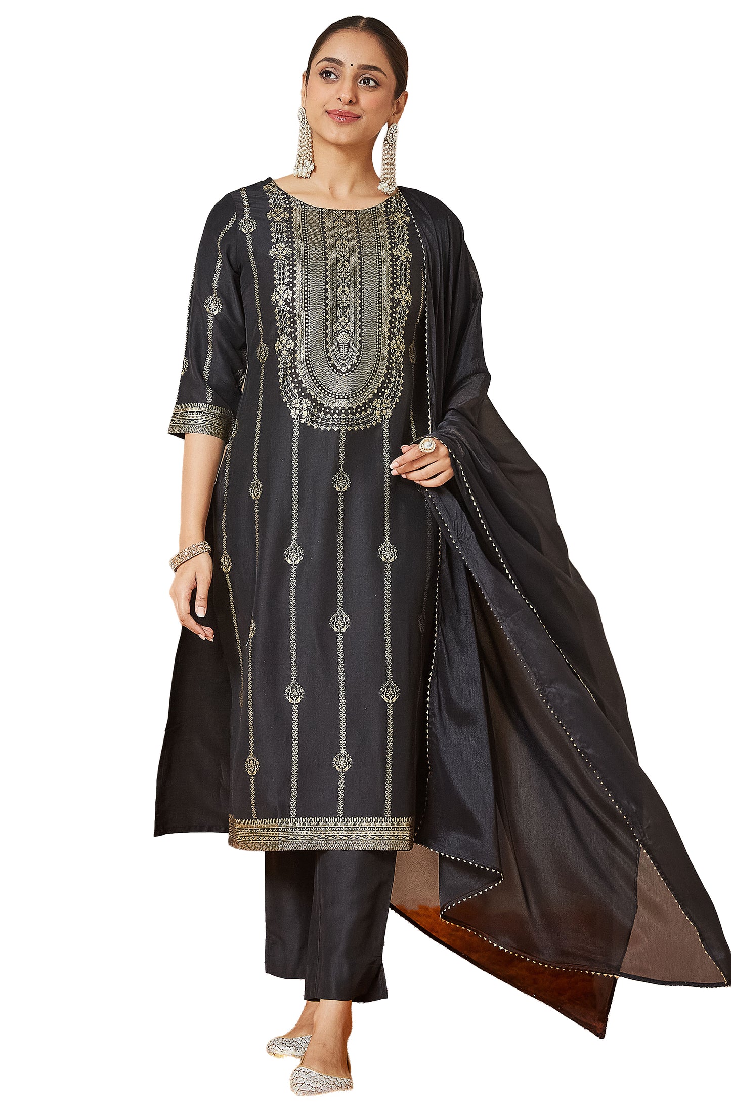 Indian Black Kurti