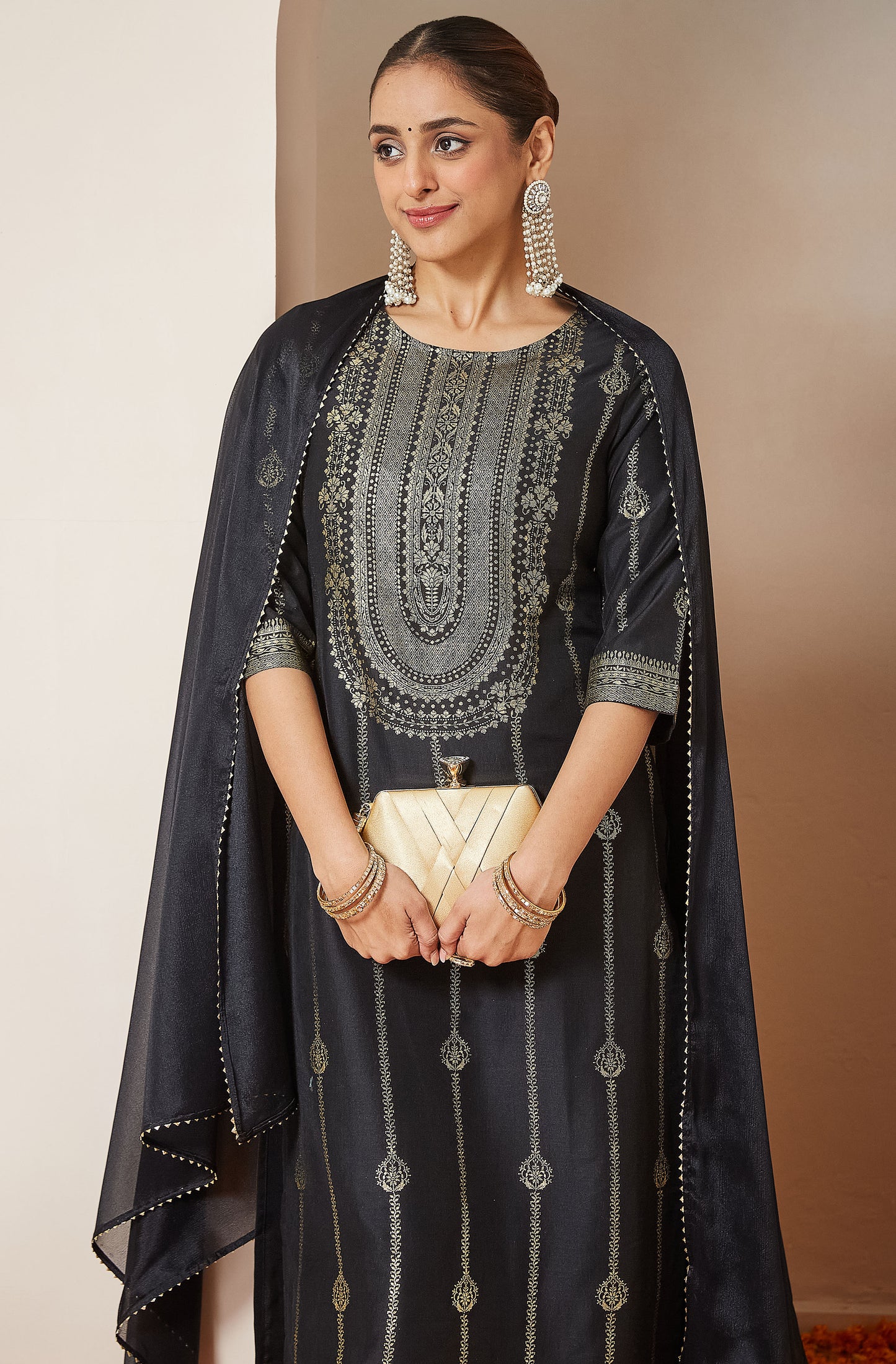 Indian Black Kurti