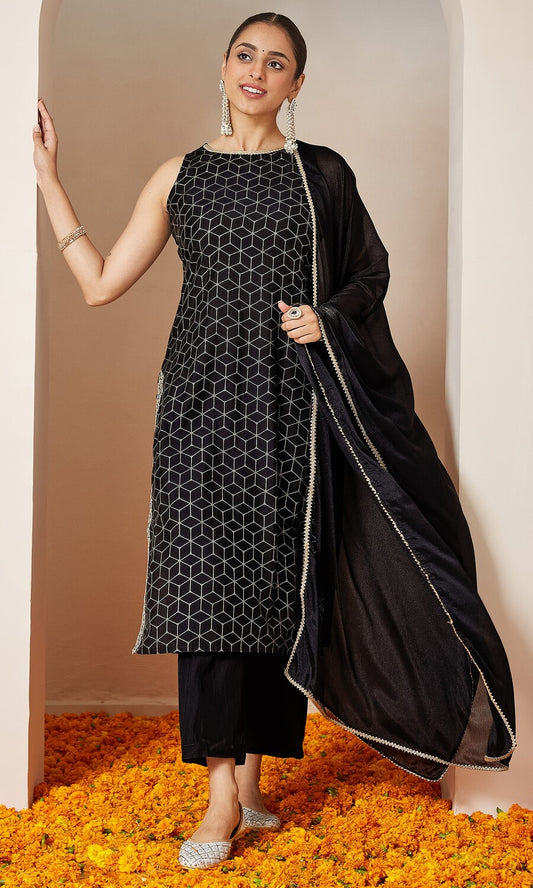 Stylish Black Kurti
