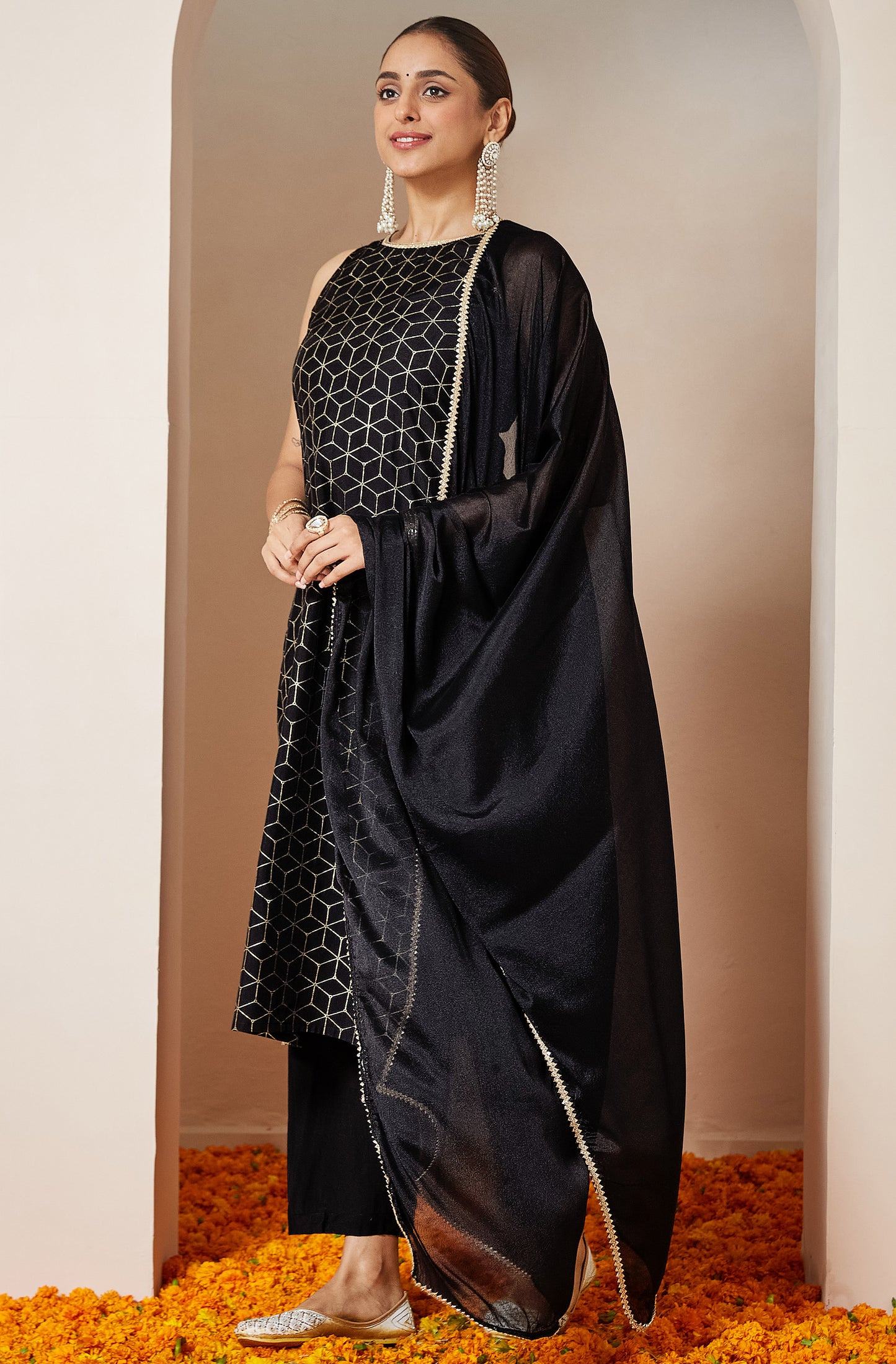 Stylish Black Kurti