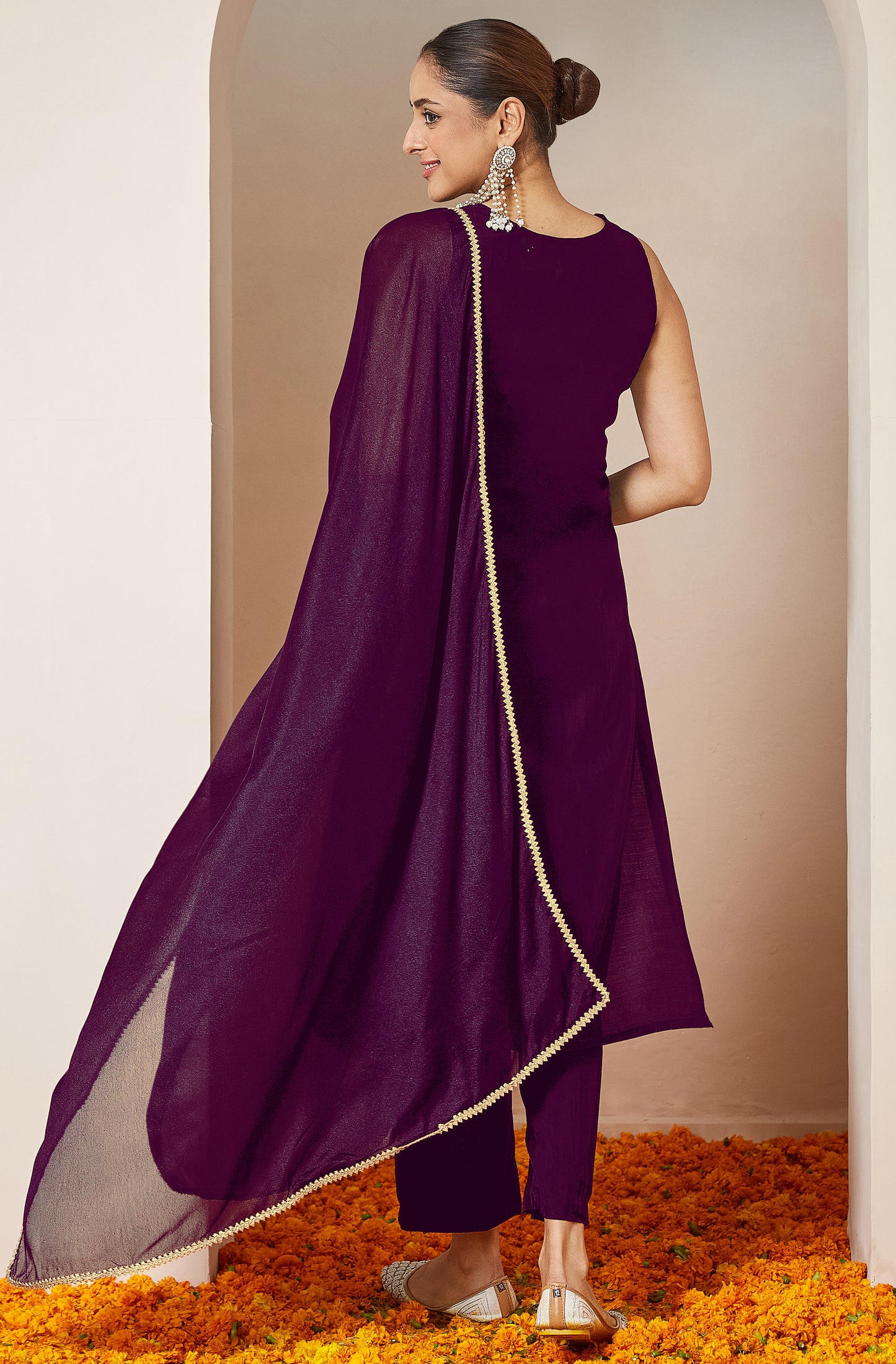 Stylish Purple Kurti