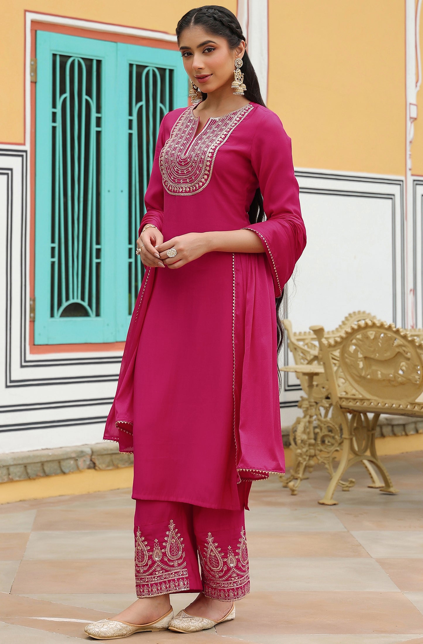 Pink Kurti