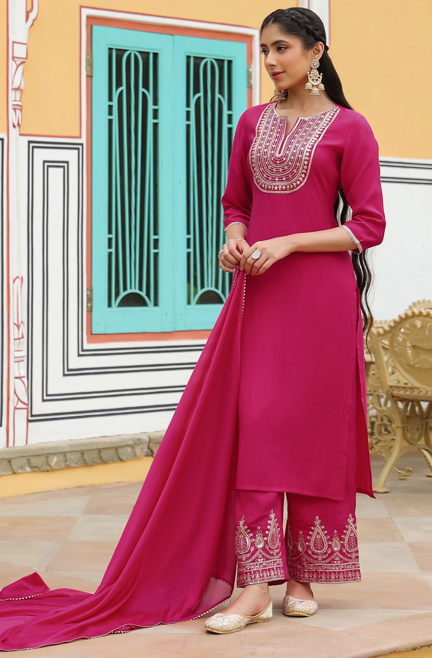 Pink Kurti