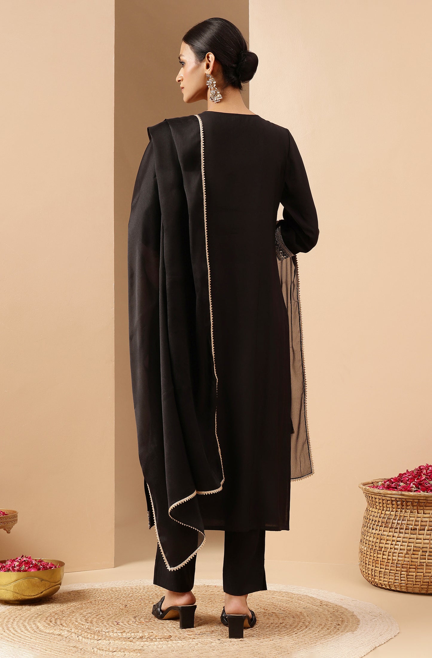 Elegant Black Kurti